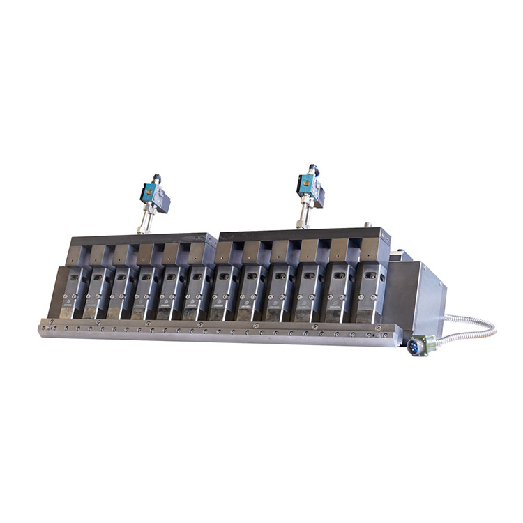 Modular reverse dispensing coating gun gun