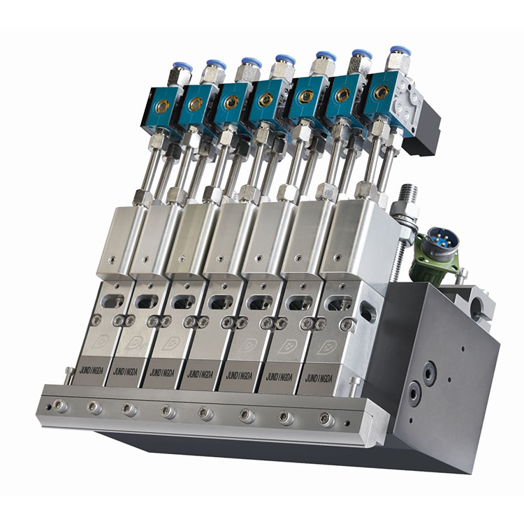 Ang reverse dispensing glue coating gun